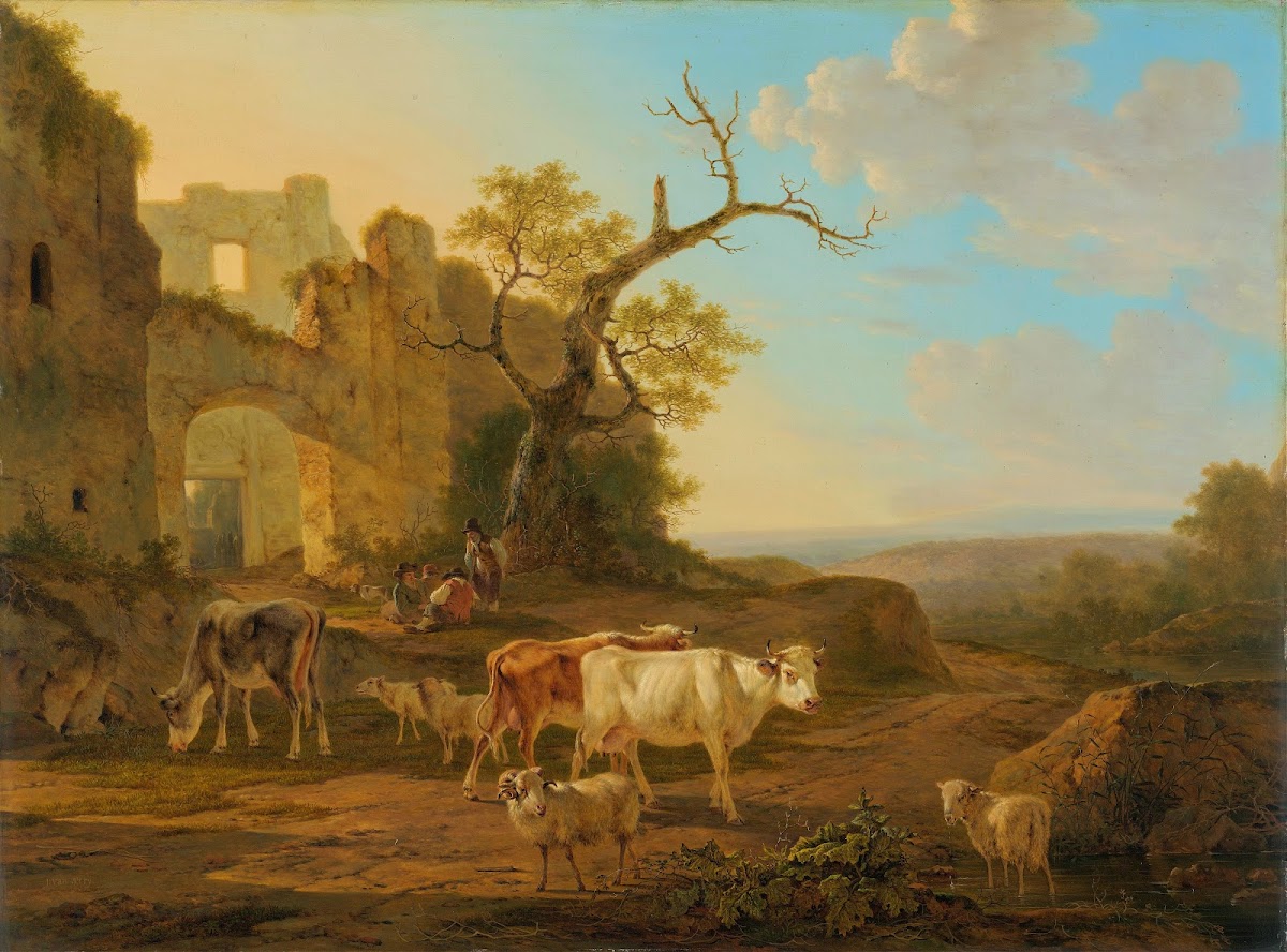 Landscape with Cows near a Ruin 1800   1815