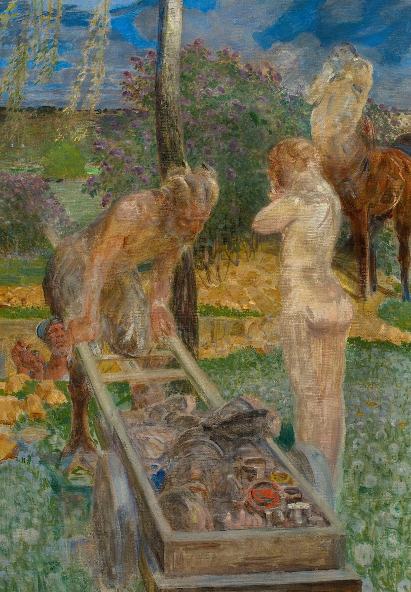 Funeral of a painters apprentice 1911