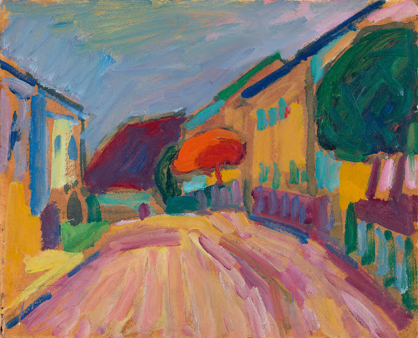 Sketch from Murnau 1908 1909