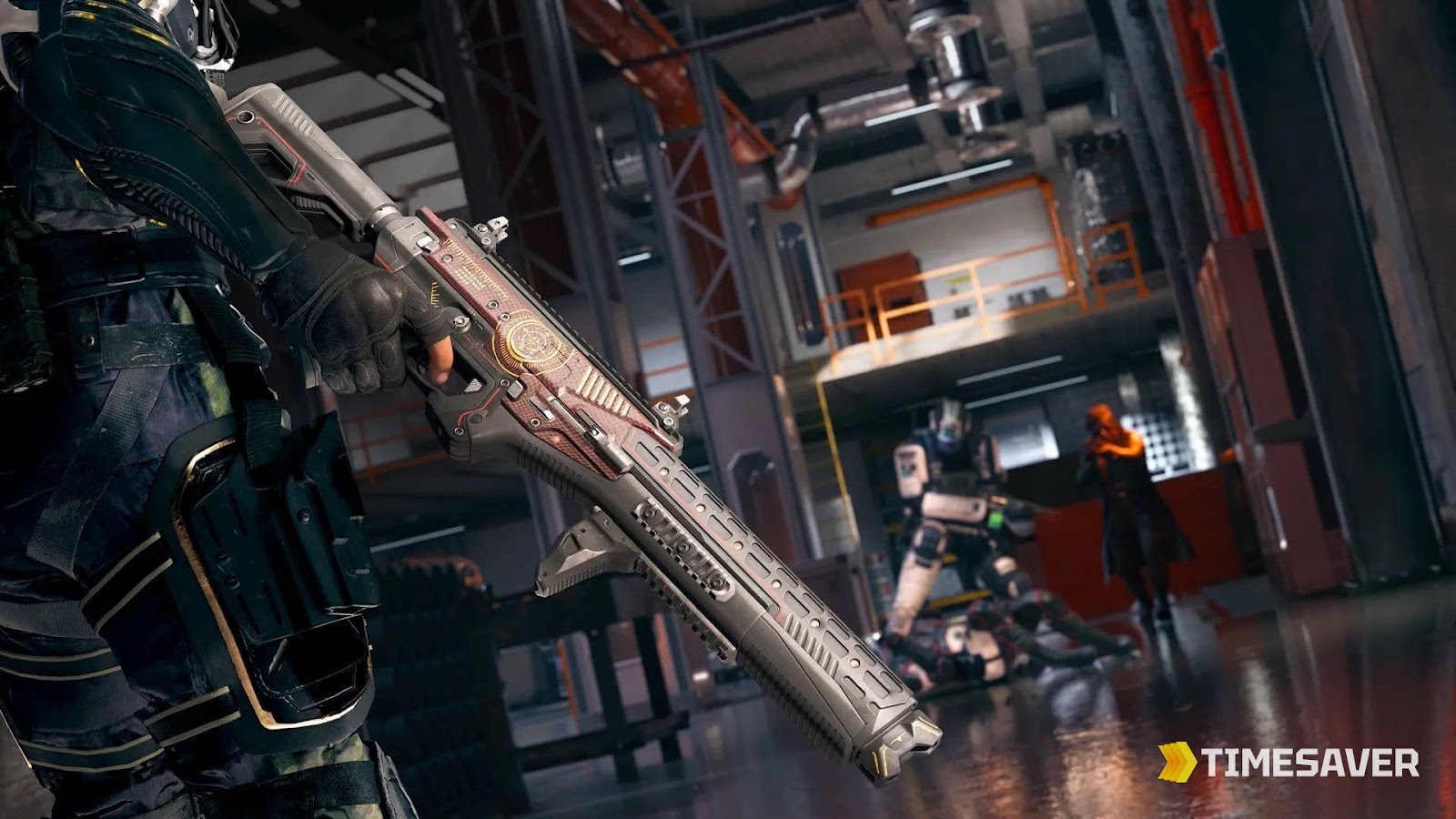 Black Ops 7 Endgame operator fighting through a Nightmare difficulty zone in Operation King Killer