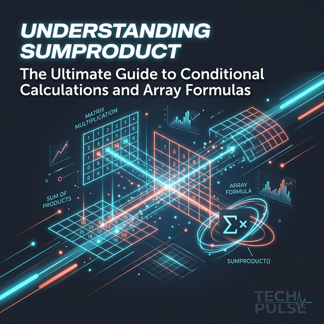 Hàm SUMPRODUCT Trong Excel: Tính Toán Có Điều Kiện Không Cần Cột Phụ