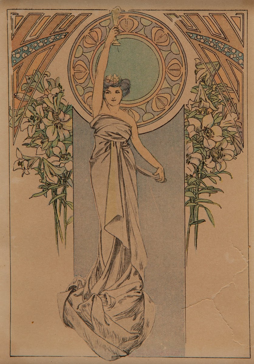 Menu Card circa 1900