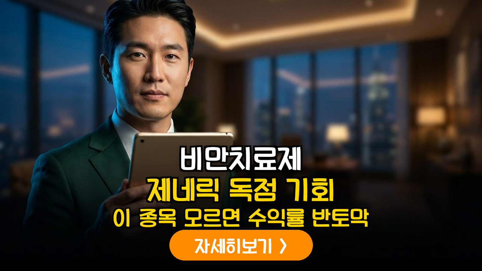 비만치료제 제네릭 및 DDS 투자 전략