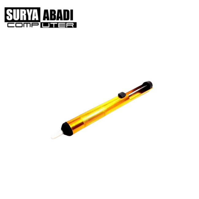 SEDOTAN TIMAH KECIL 18,8 CM X 2 CM KUNING