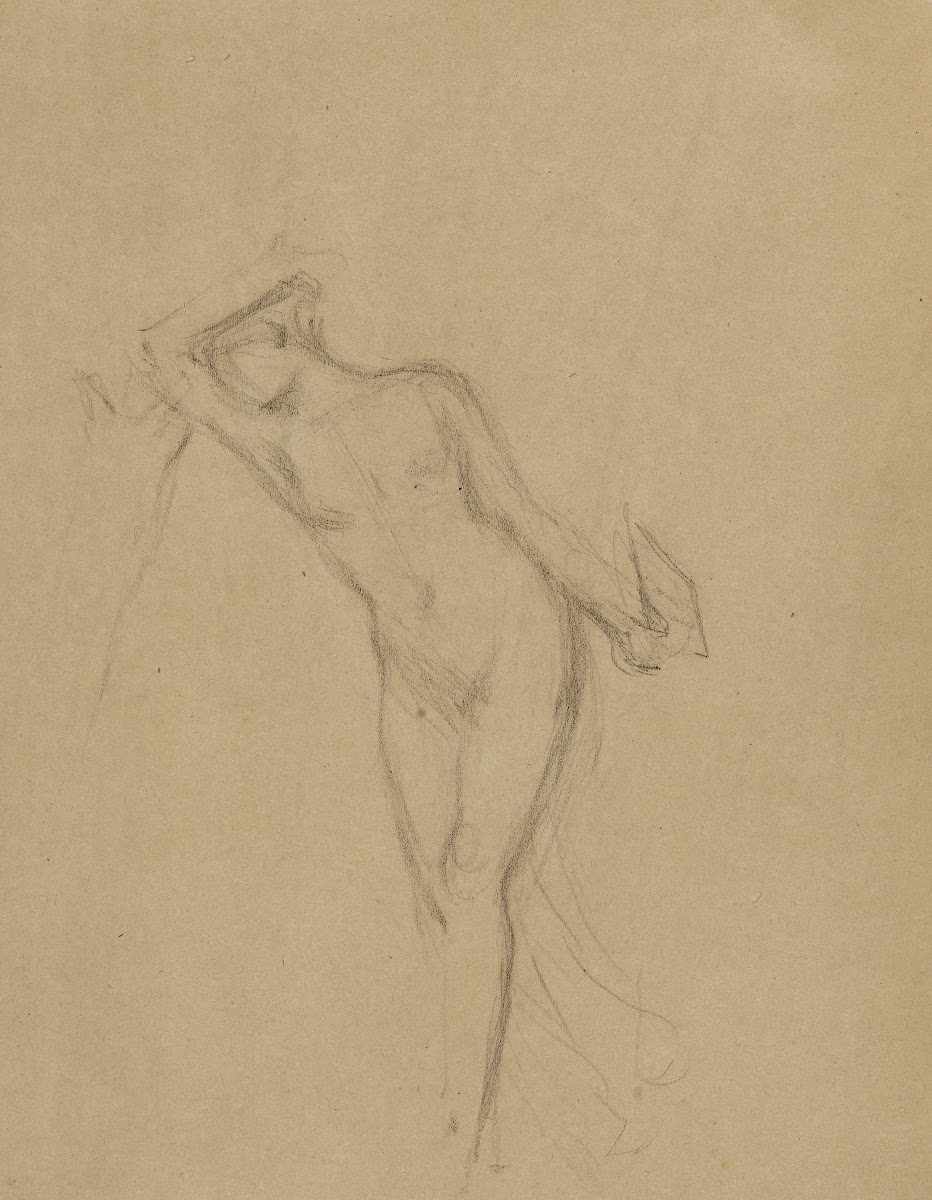 Etude de femme nue