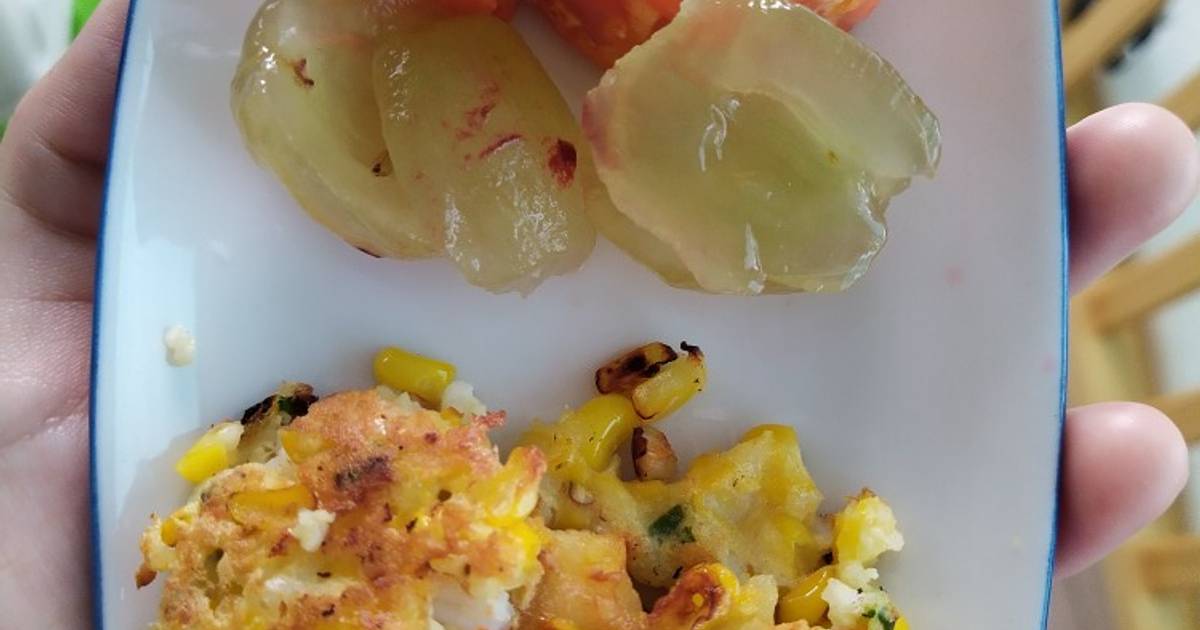 Bánh tôm bắp ngọt