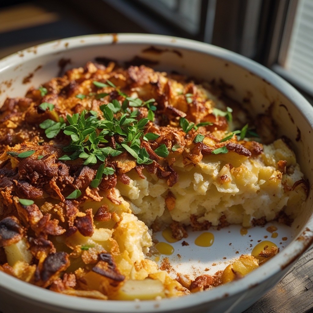 I'M Obsessed With Super Hearty Potato Casserole! Easy Comfort Food for Family Dinners finished