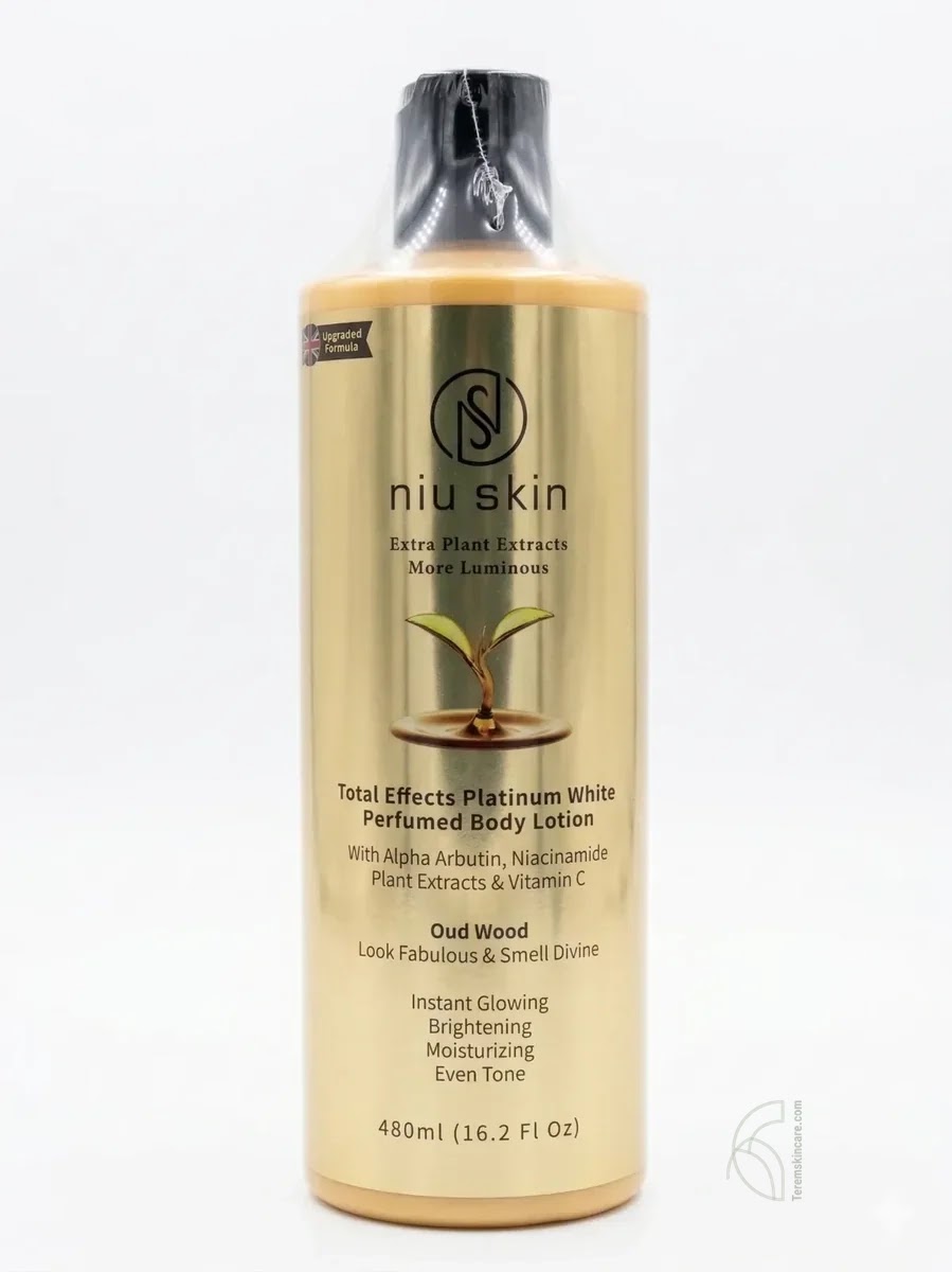 Niu Skin Total Effects Platinum White Perfumed Body Lotion