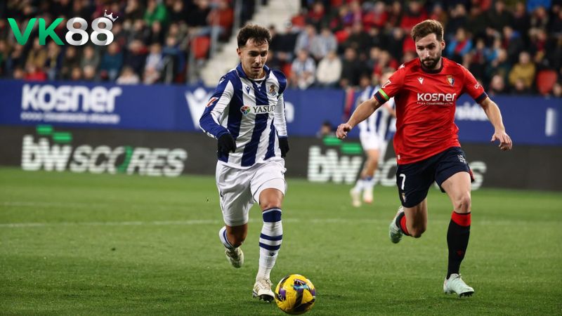 Lịch sử đối đầu Real Sociedad vs Osasuna