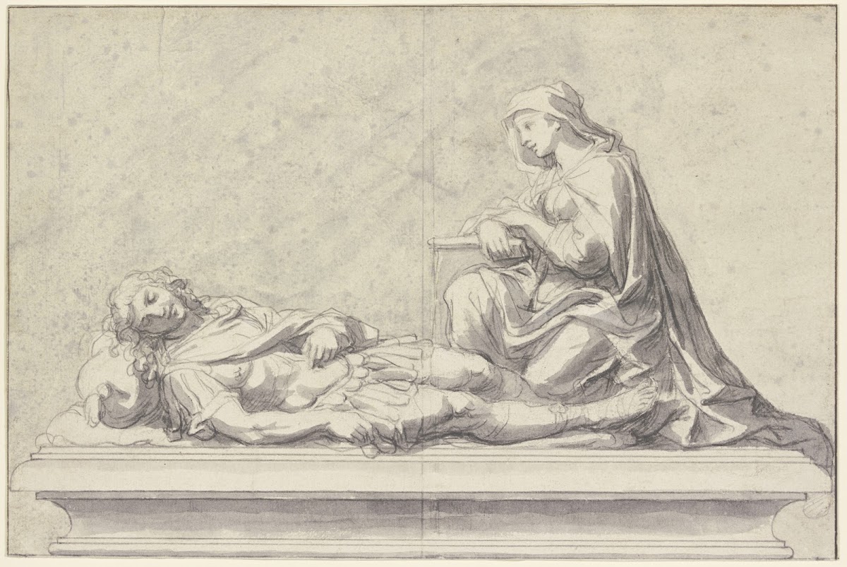 Grabmal des Nicolas de Bautru Marquis de Vaubrun ca 1677