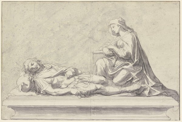 Grabmal des Nicolas de Bautru Marquis de Vaubrun ca 1677