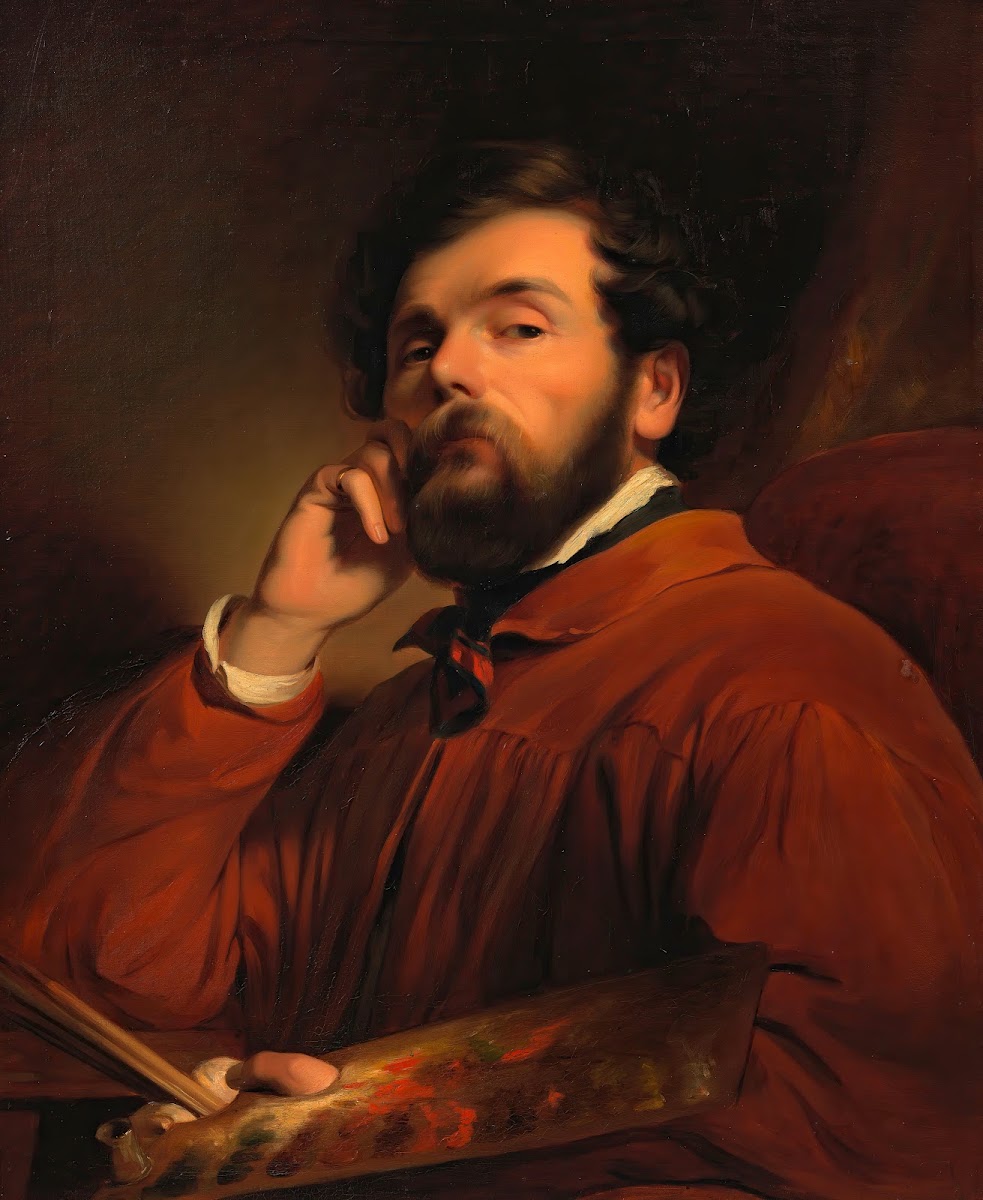 Selbstbildnis Friedrich von Amerling 1846