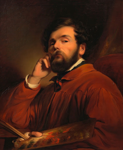 Selbstbildnis Friedrich von Amerling 1846