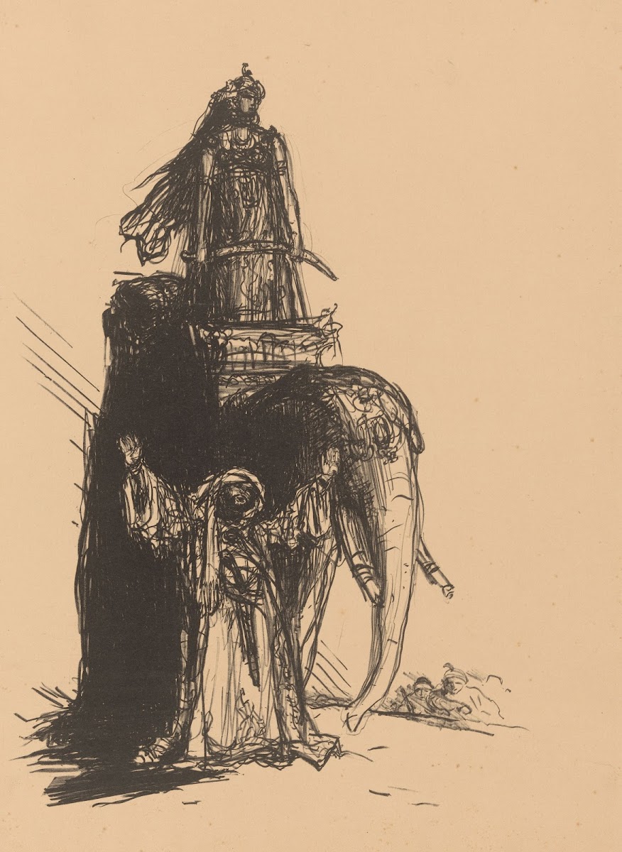 Olifant met staande berijder 1877   1932