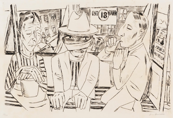 In der Trambahn 1922