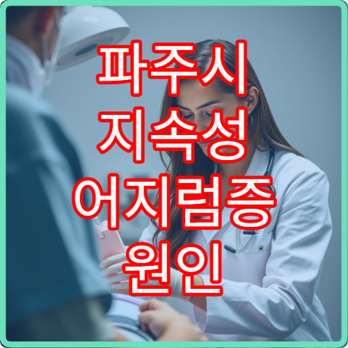 파주시 지속성 어지럼증 원인 검사와 전정 재활 치료 전문 병원