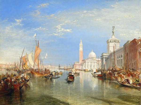 Venice  The Dogana and San Giorgio Maggiore 1834