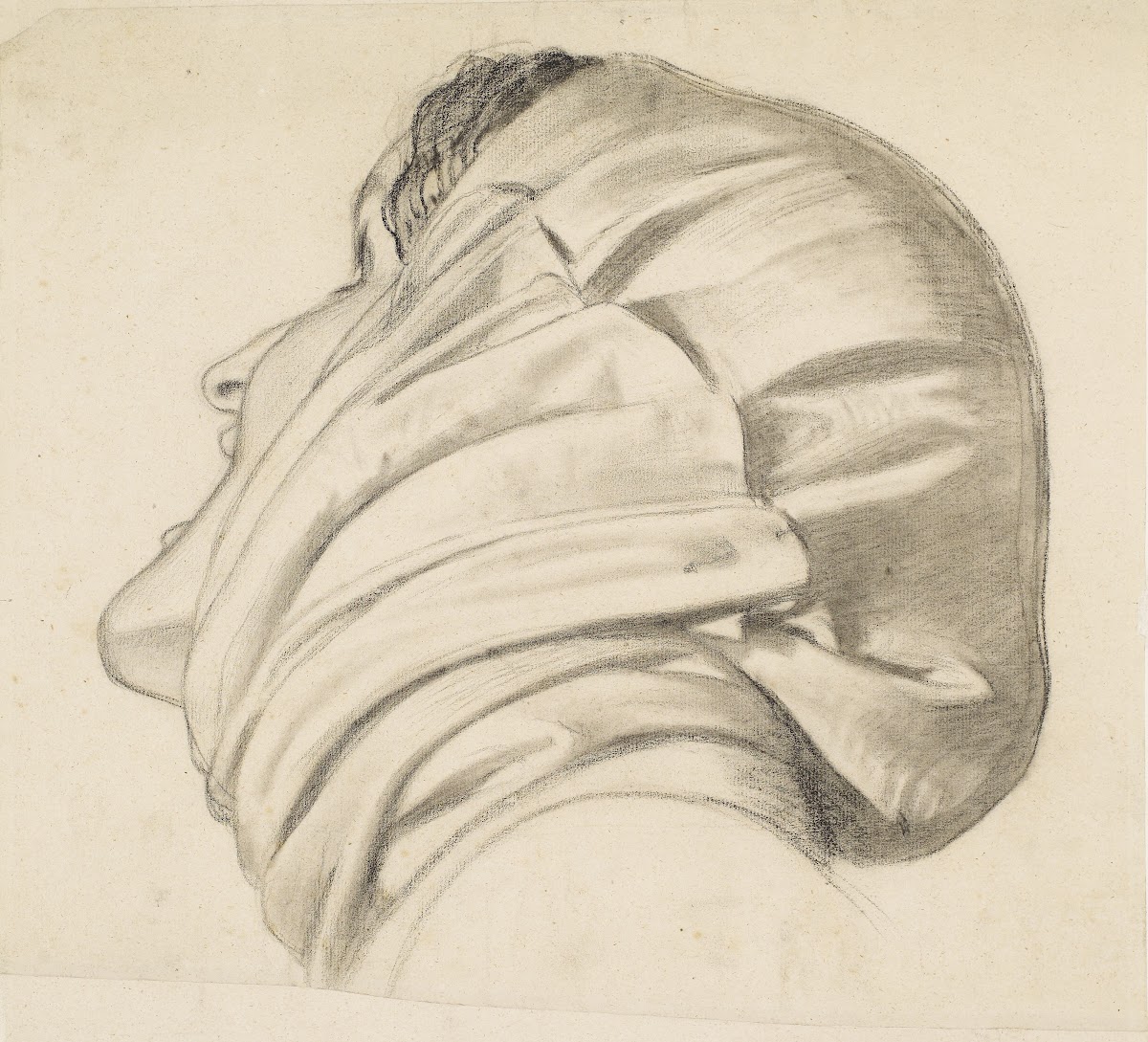 The Spirit of Justice  Study for the Head of the Widow