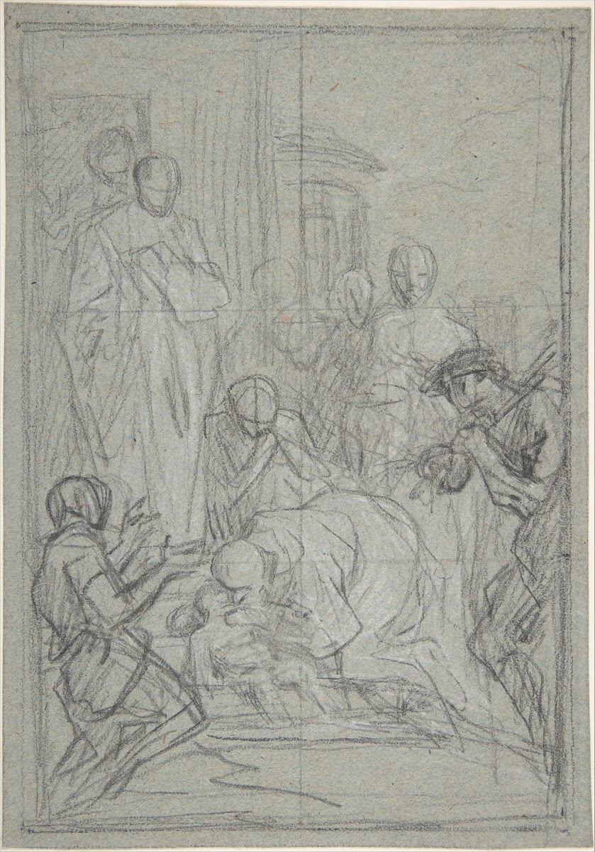 St Benedict Resuscitating an Infant ca 1745