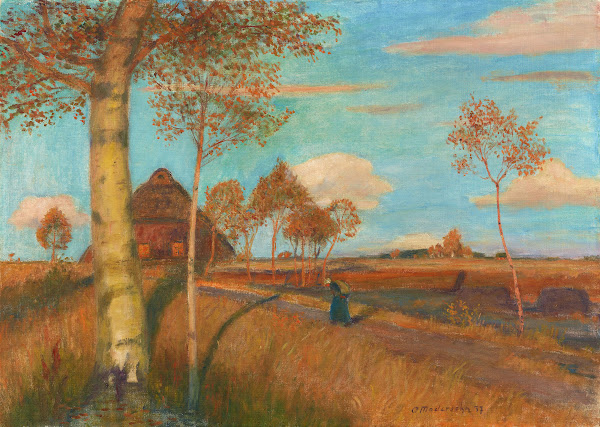 Abendsonne im Moor 1937