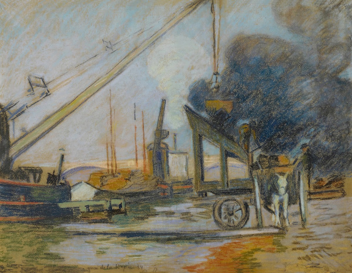 Quai de la Rapée Paris 1884