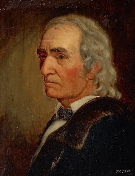 Portrait of Thomas Lakin ca 1873