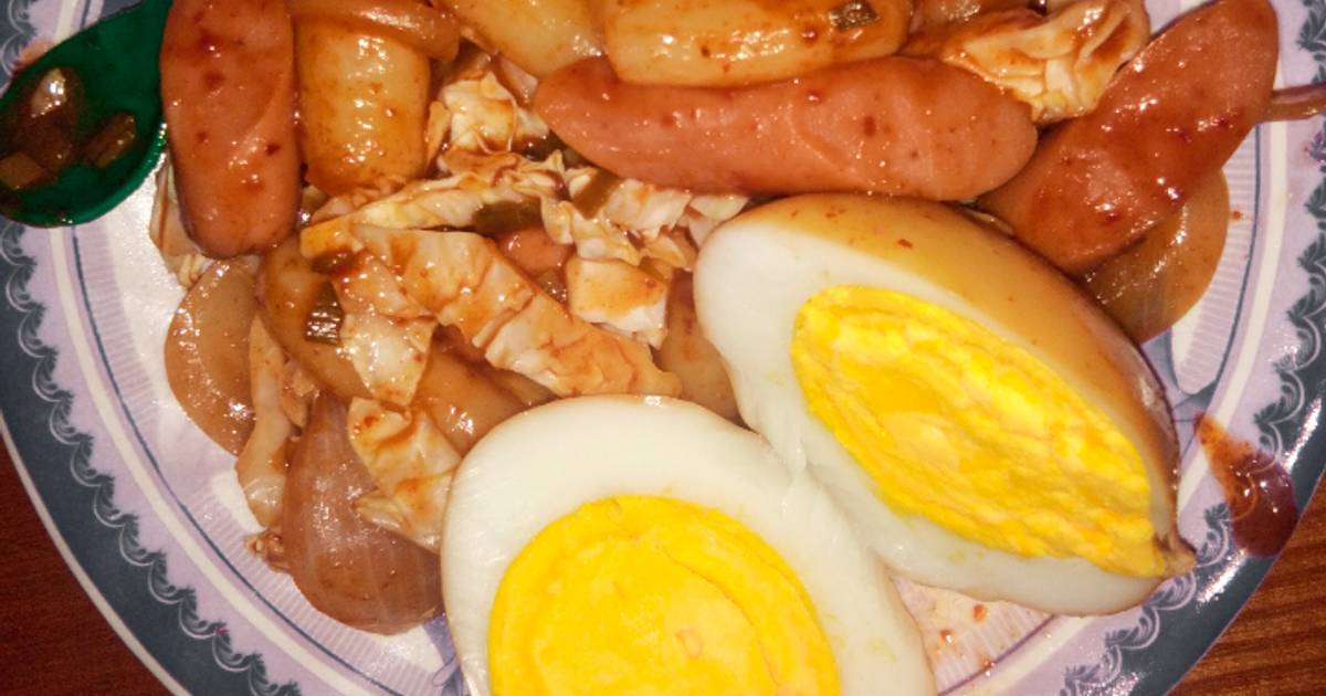 Tokbokki siêu cay (cheating 1 chút nha)