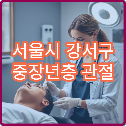 서울시 강서구 중장년층 관절 건강 정기 검진 전문 병원