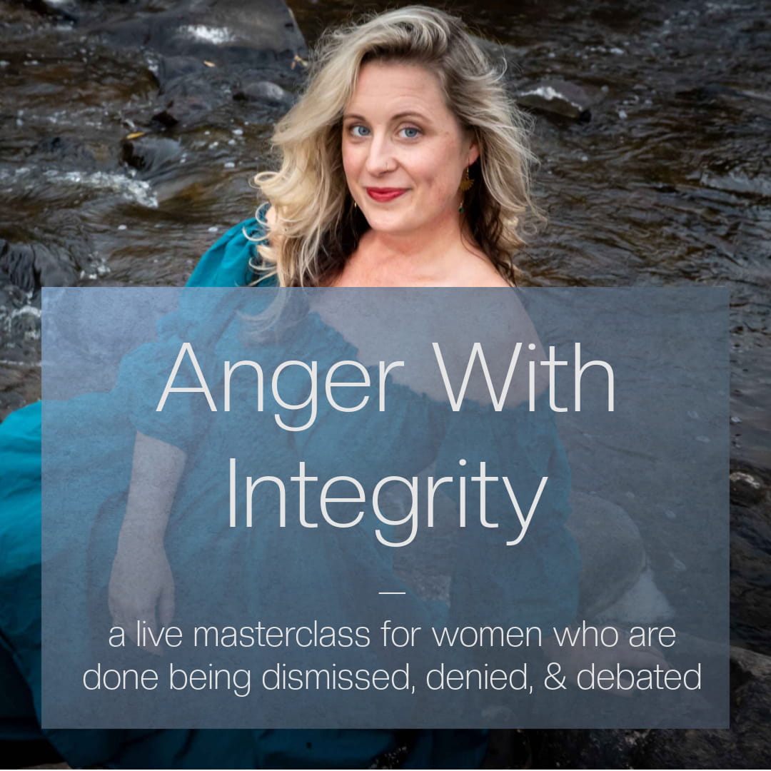 Masterclass: How Anger With Integrity Gets You What You Want