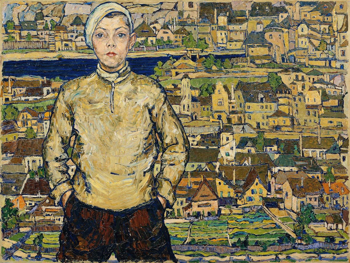 Boy in a landscape 1935