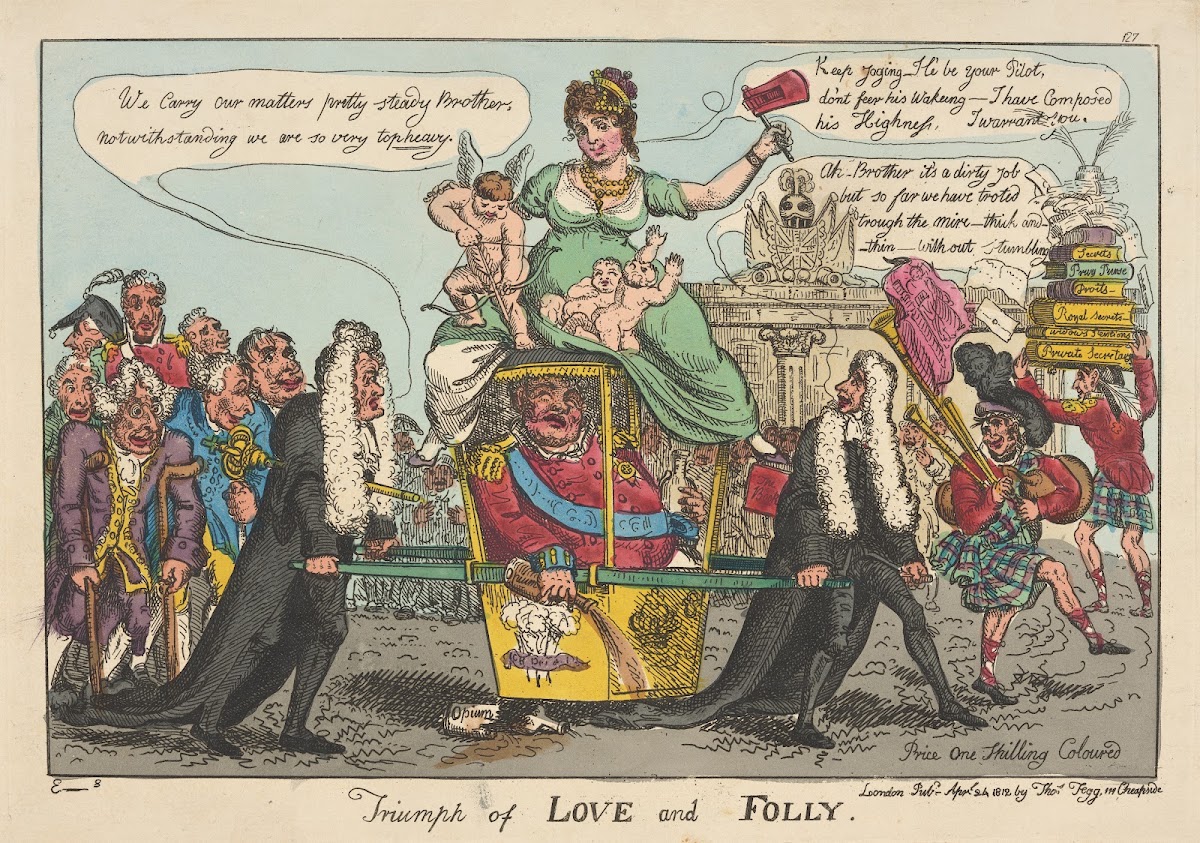 Triumph of love and folly 1812