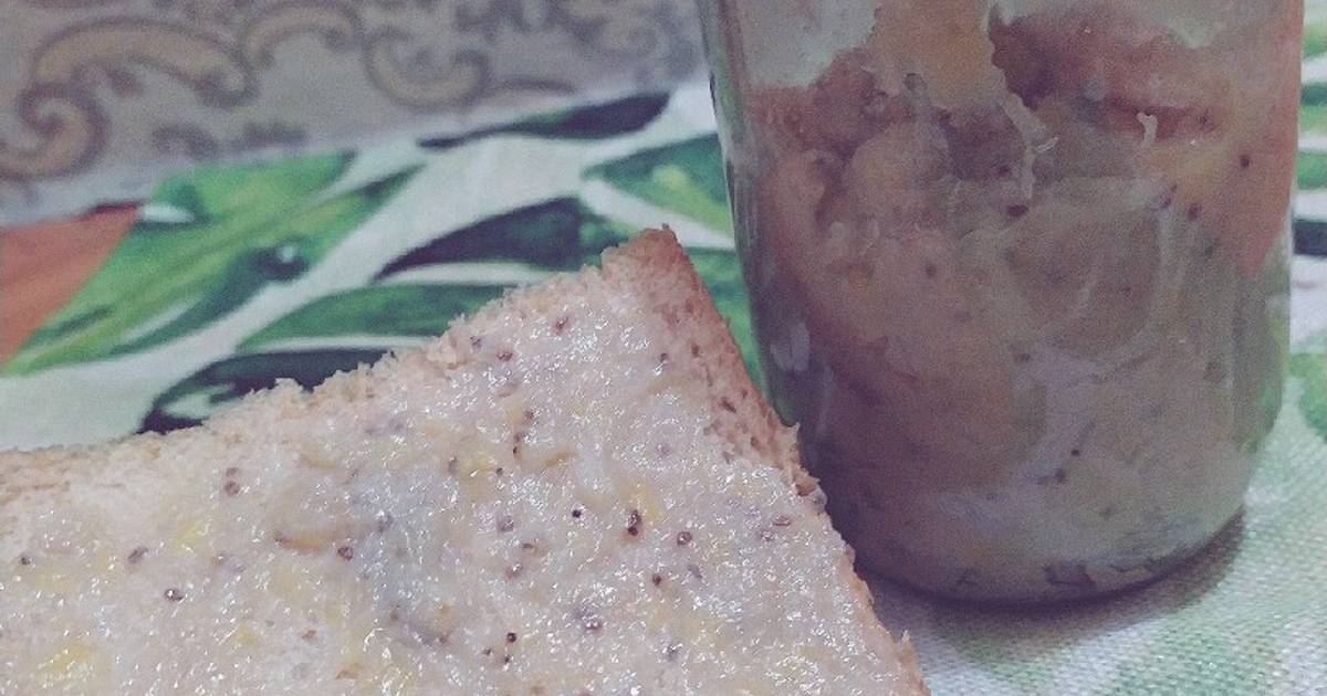 Mứt chuối hạt chia healthy (Homemade Chia Banana Jam)
