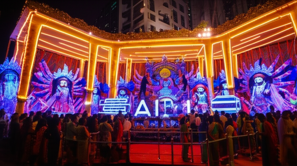 AI and Durga Puja: Blending Tradition with Futuristic Innovation