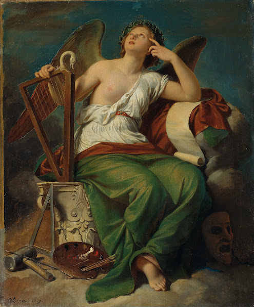Allegorie Der Kunst Entwurf Zu Den Fresken In Der Ruhmeshalle Und Nebensälen Im