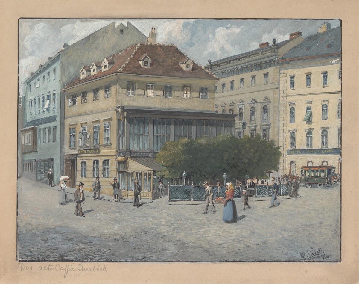 Stierböcks Kaffeehaus Café Stierböck bei der Ferdinandsbrücke 2 Praterstraße 6 d