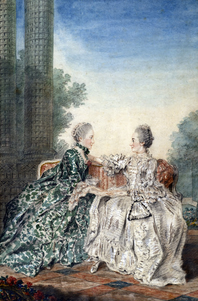 Mme de Bréget et Mme dAlençon 1760