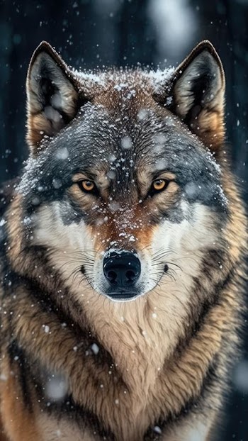 Wolf Face Picture