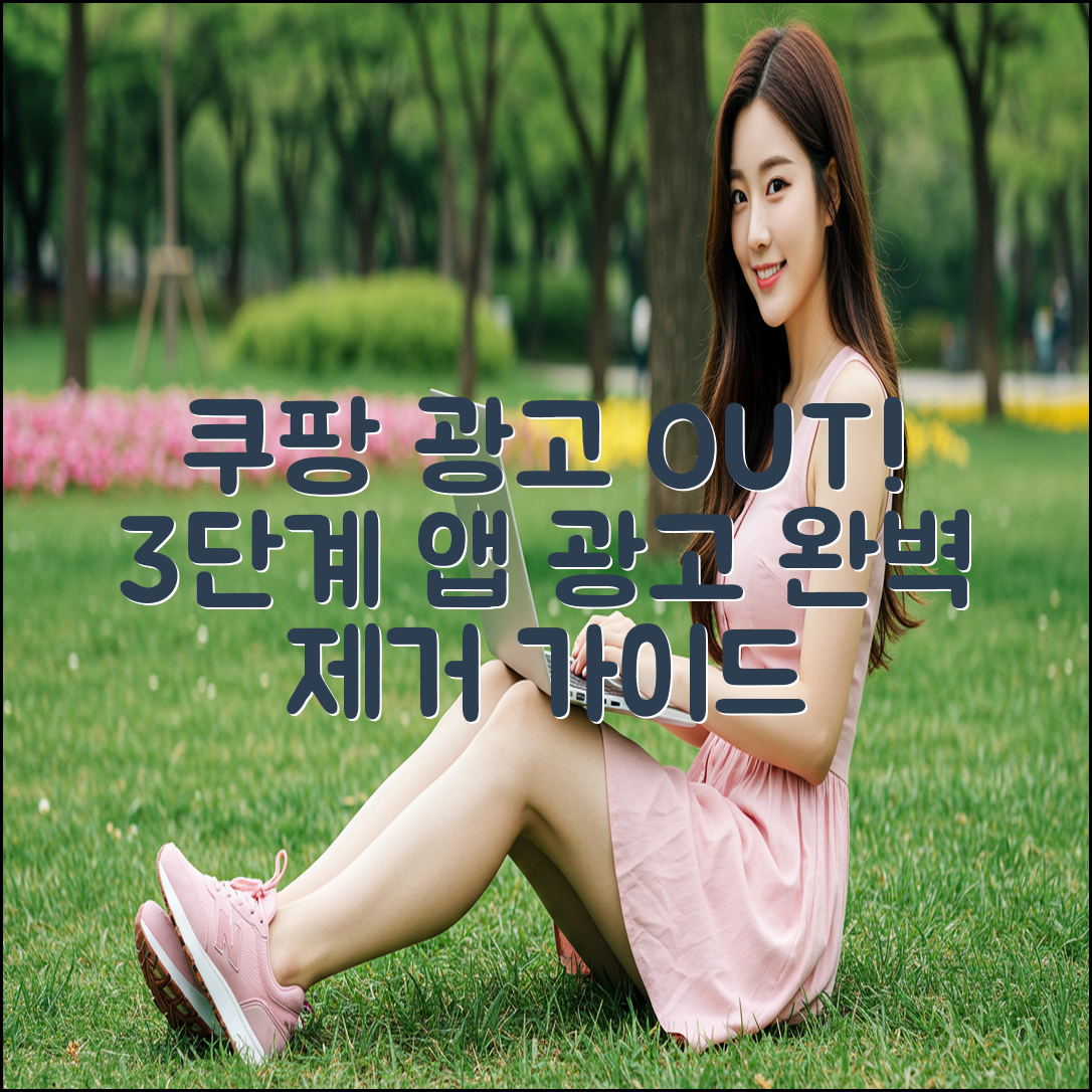 쿠팡 광고차단 3단계! 앱 광고 완벽 제거 가이드