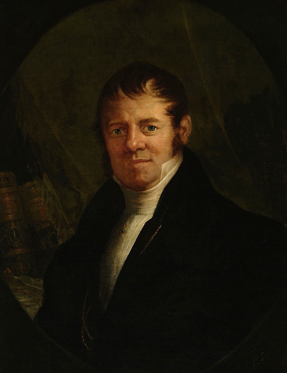 Portrait of Mikołaj Tyrchowski professor at St Annes Secondary School 1836
