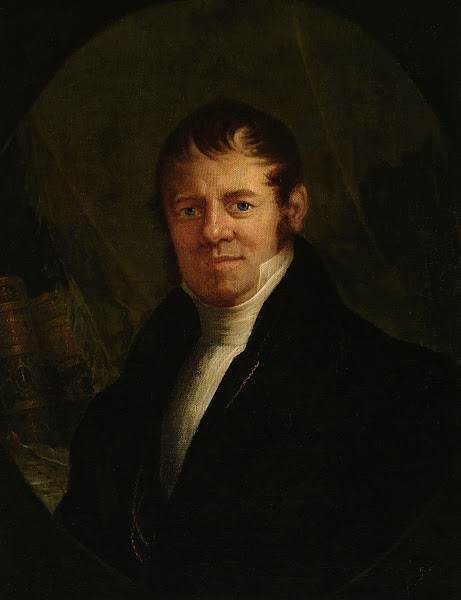 Portrait of Mikołaj Tyrchowski professor at St Annes Secondary School 1836