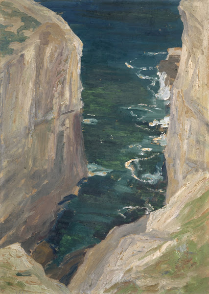 View from a Rocky Coast on the Sea 1912