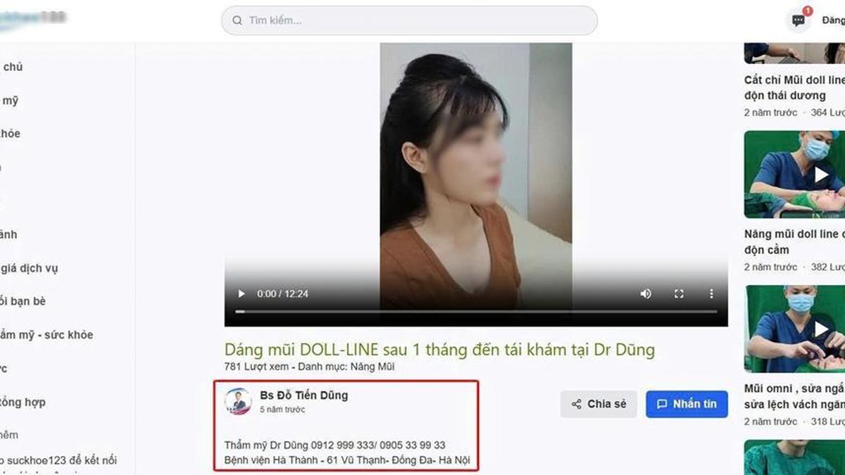 Nghi vấn phẫu thuật thẩm mỹ khi chưa đủ điều kiện hành nghề tại Bệnh viện Hà Thành - Báo Văn hóa