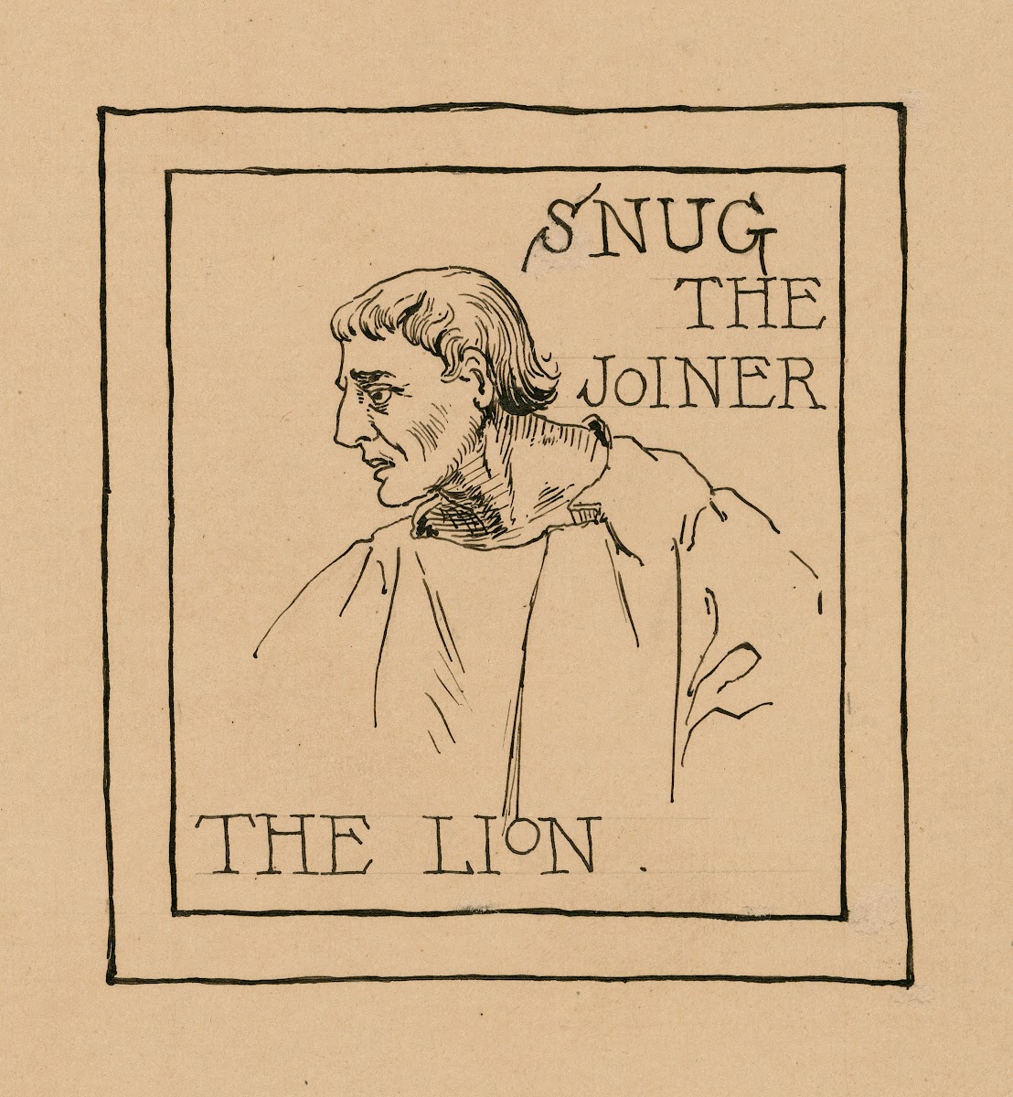 A Midsummer nights dream Snug the joiner 1901