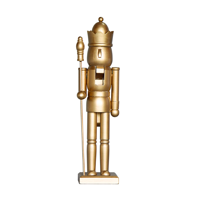 Golden Nutcracker King, 38 cm