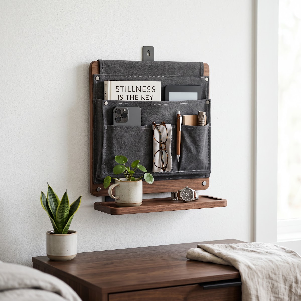 Best Bedside Caddies for Small Bedrooms (2026) - BEST PREMIUM — PRODUCT SHOT