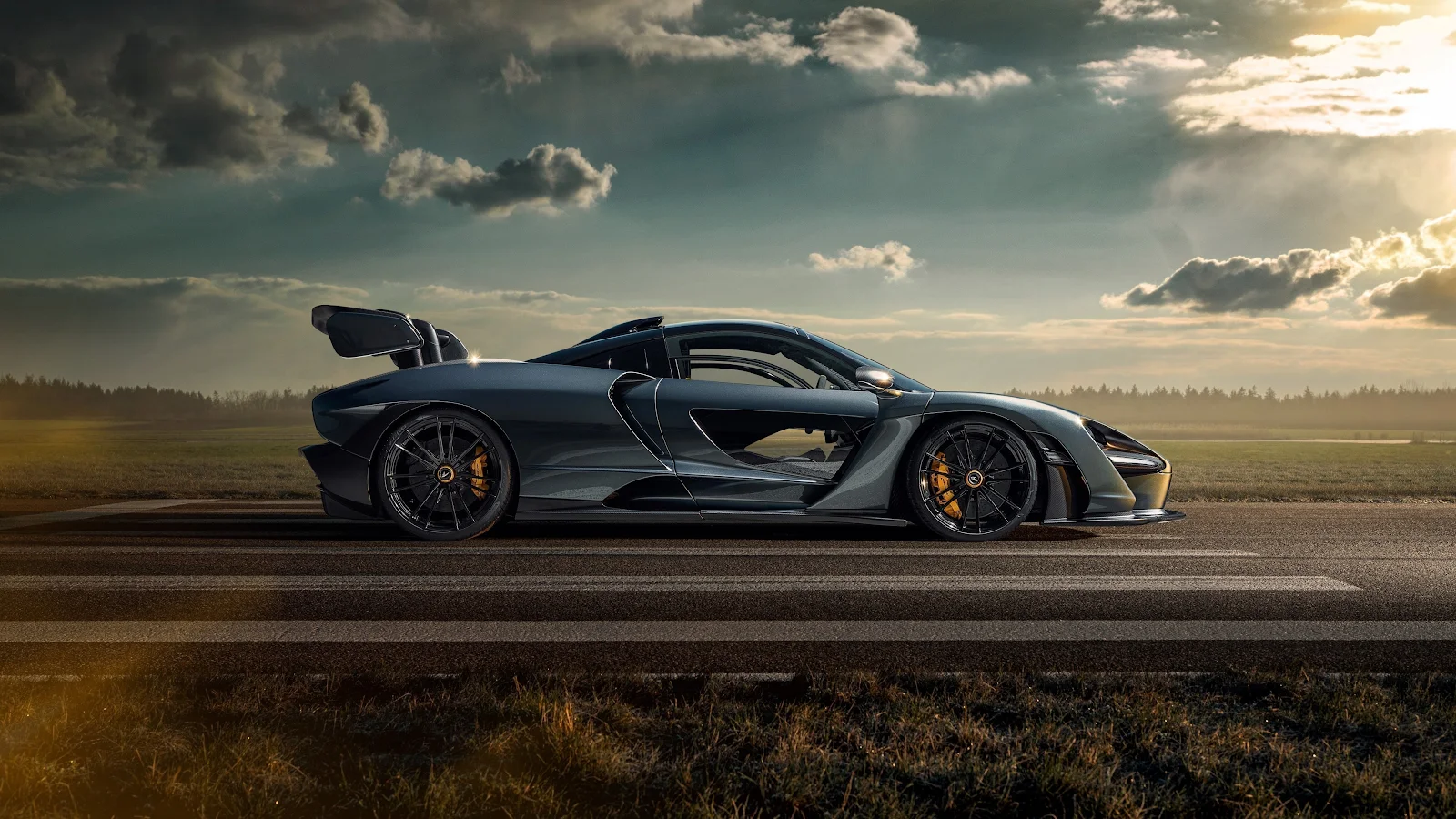 Sports Car, McLaren, Automotive, Vehicle 4K Desktop Wallpaper