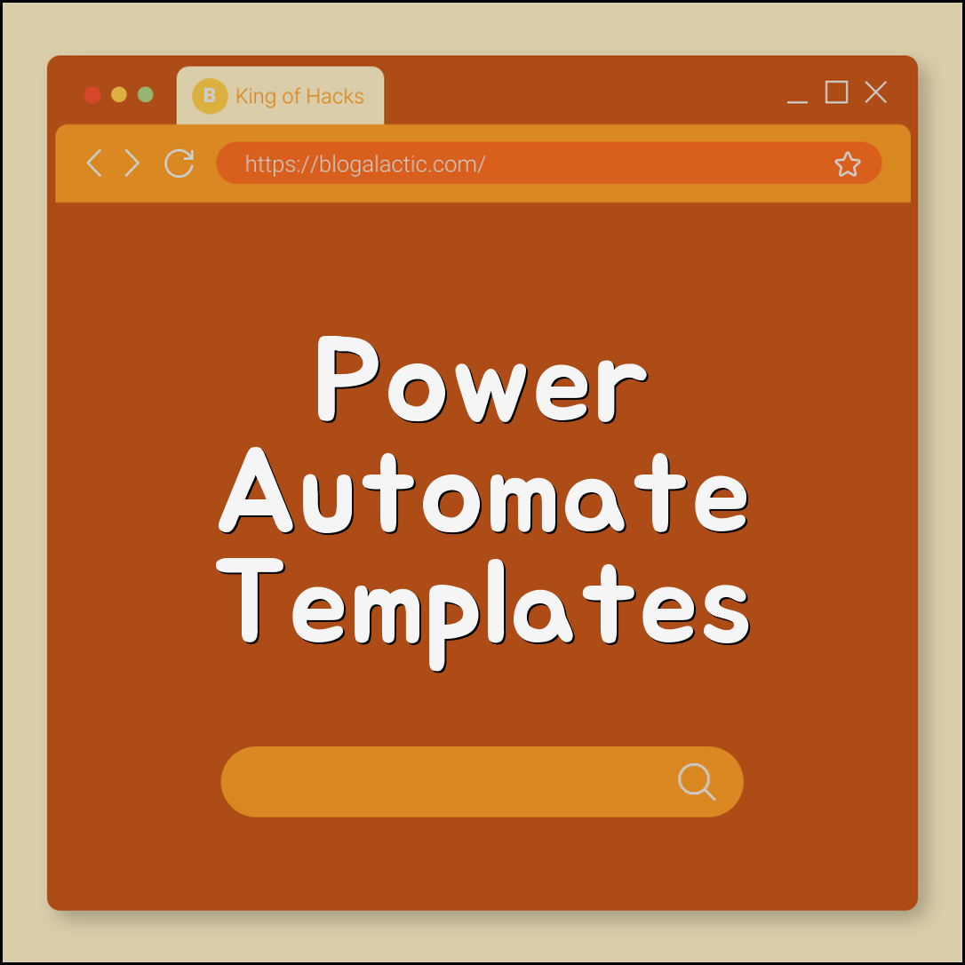 Power Automate templates for freelancers (invoice, email, export)