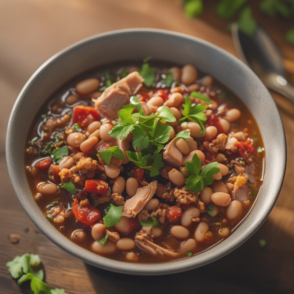 Final Chunky Turkey White Bean Chili Power Bowl