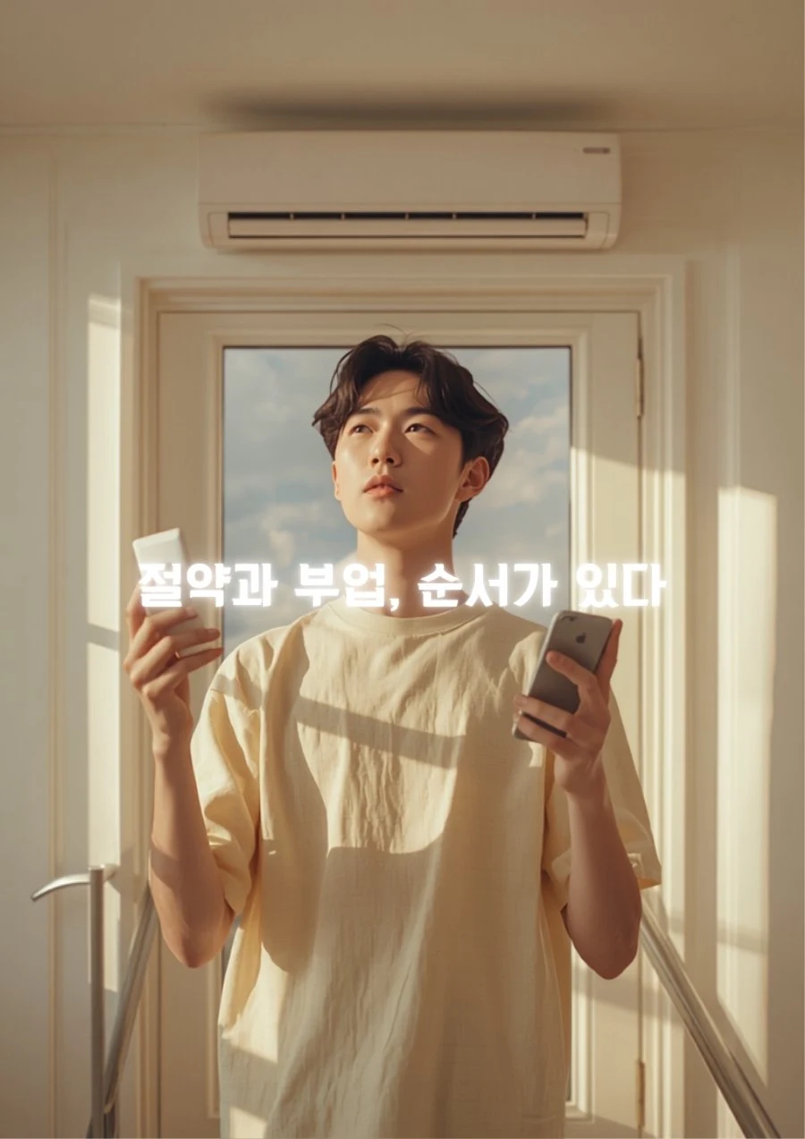 절약과 부업, 순서가 있다