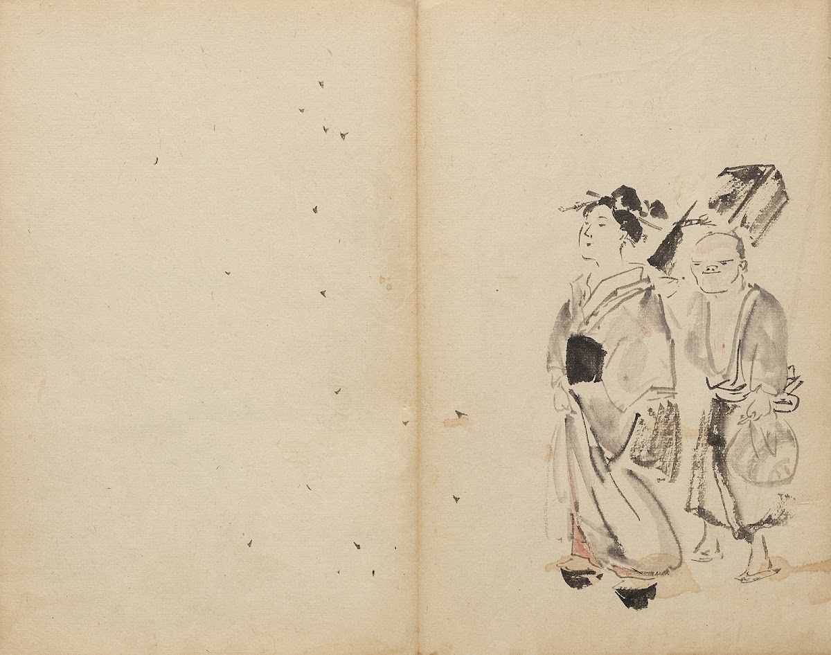 Woman and Servant 1800s